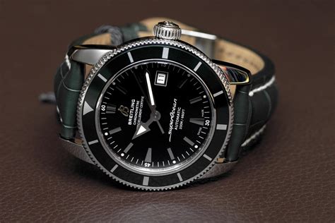 breitling superocean heritage leather strap|breitling superocean history.